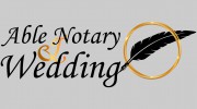Able Notary & Wedding